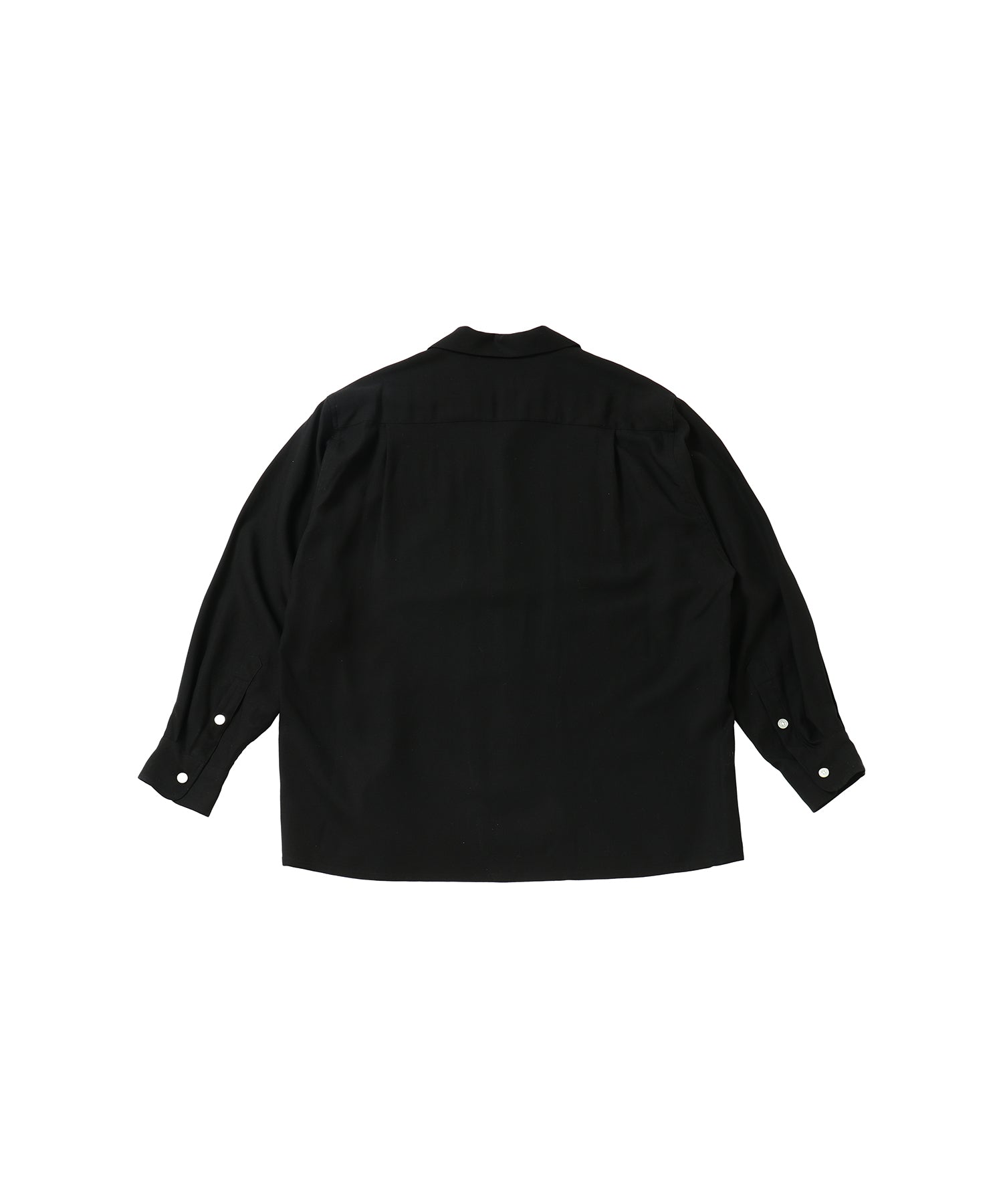 50S OPEN COLLAR SHIRT L/S - WACKO MARIA (ワコマリア) - tops ...