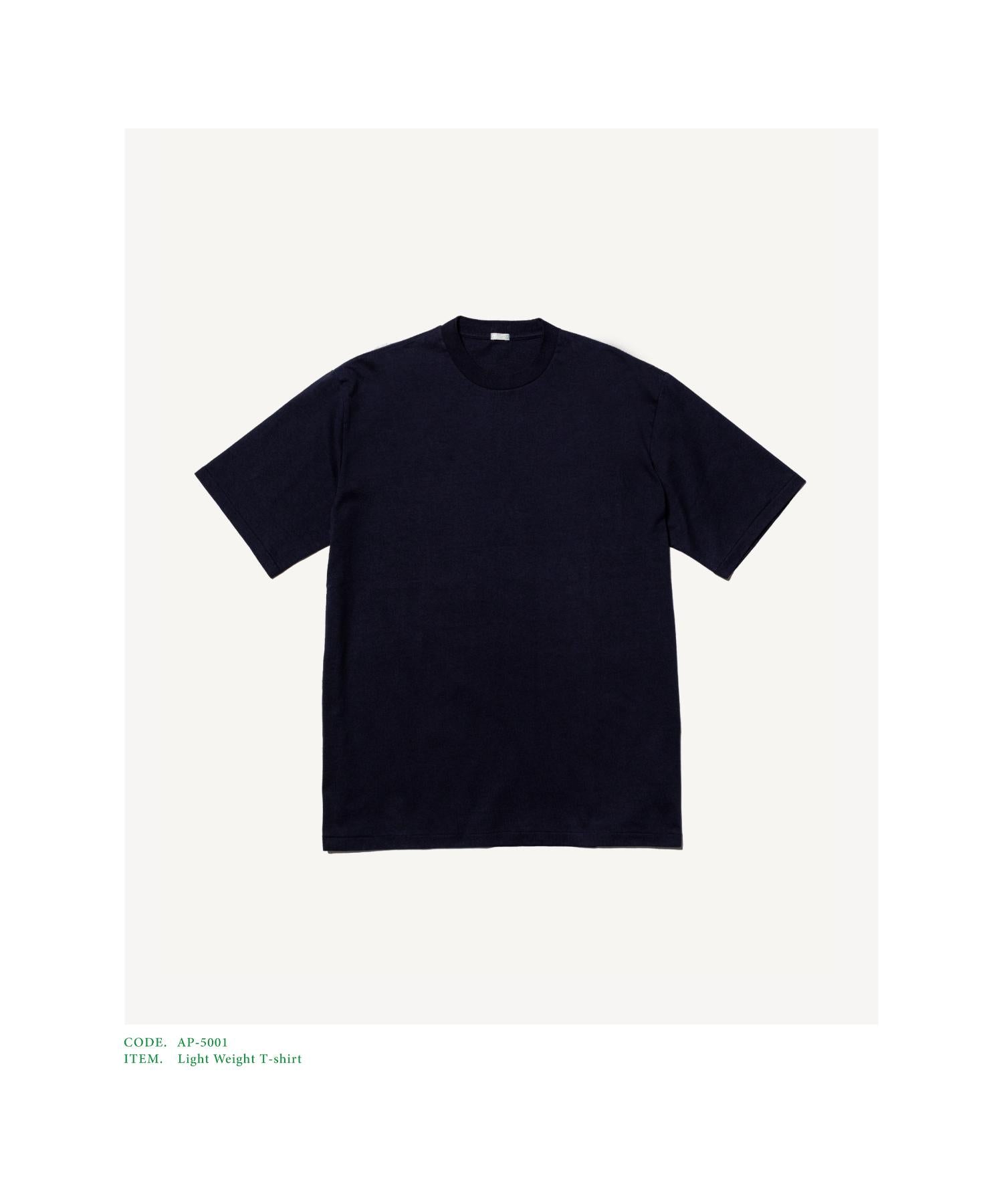 Light Weight T-shirt - A.PRESSE (アプレッセ) - tops (トップス 