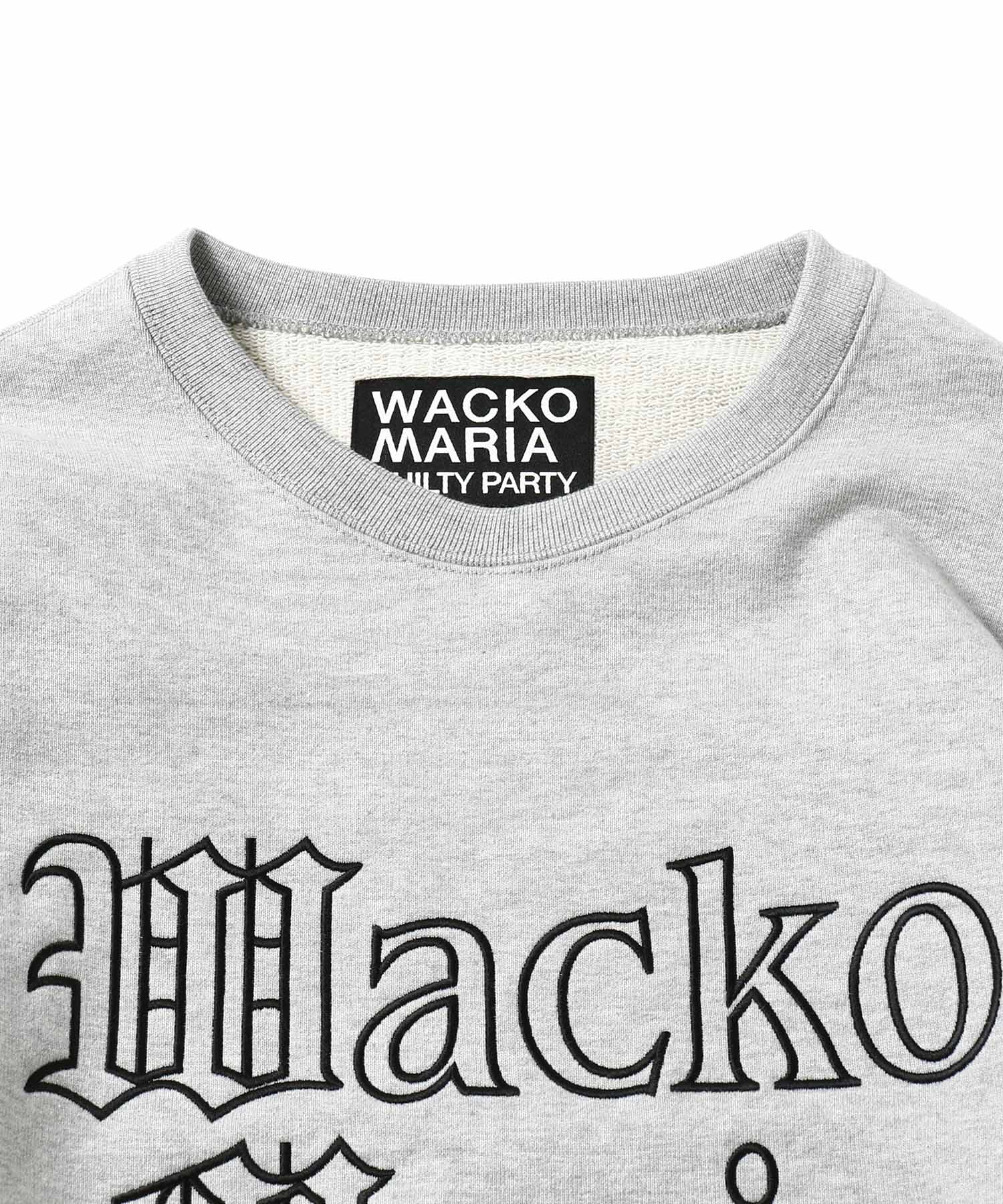 HEAVY WEIGHT CREW NECK SWEAT SHIRT - WACKO MARIA (ワコマリア