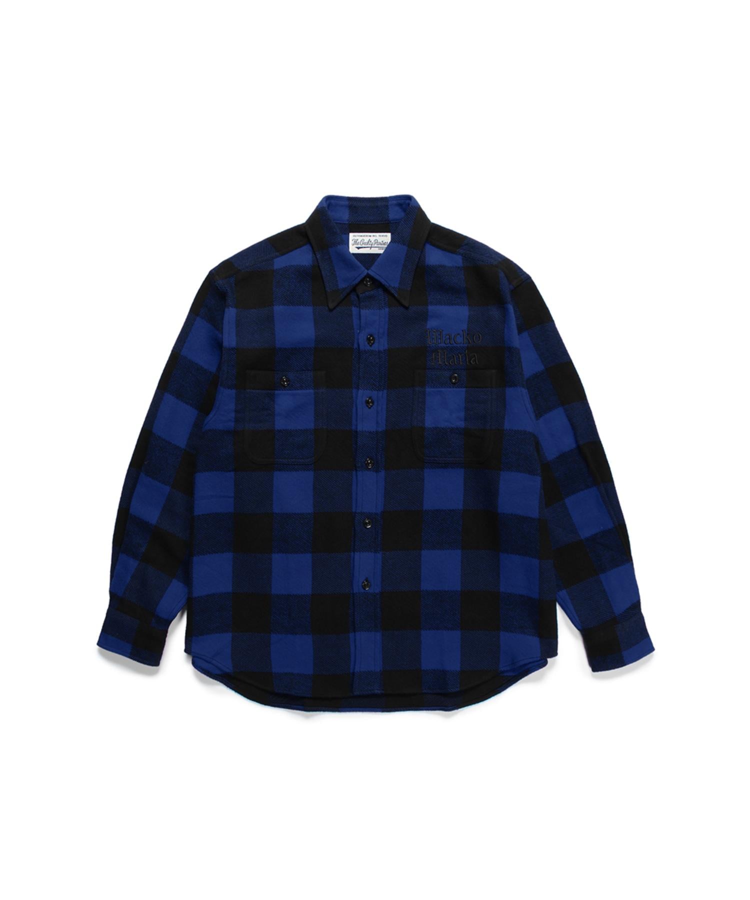 BLOCK CHECK FLANNEL SHIRT