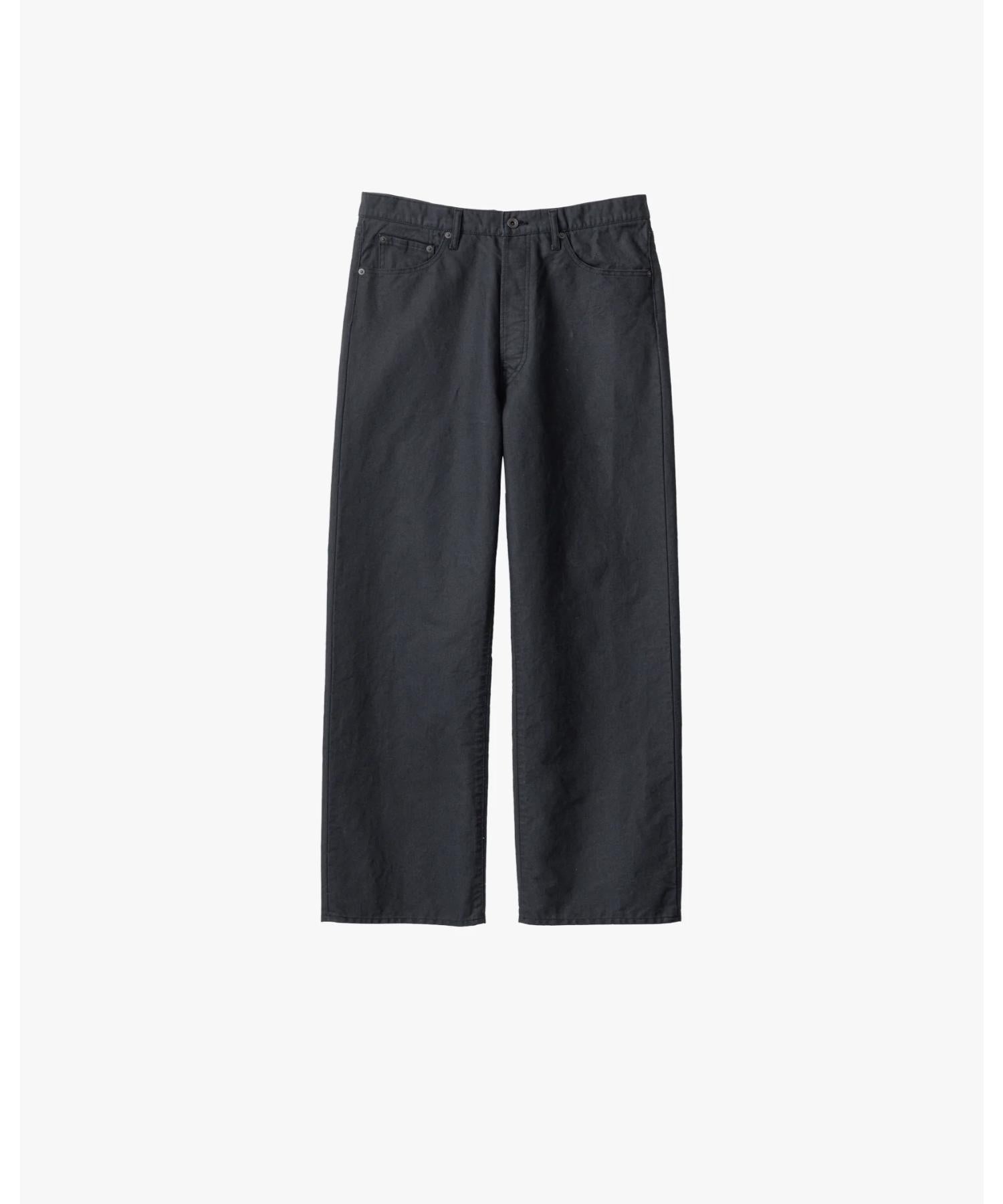 Washi Duck Five Pocket Wide Straight Pants