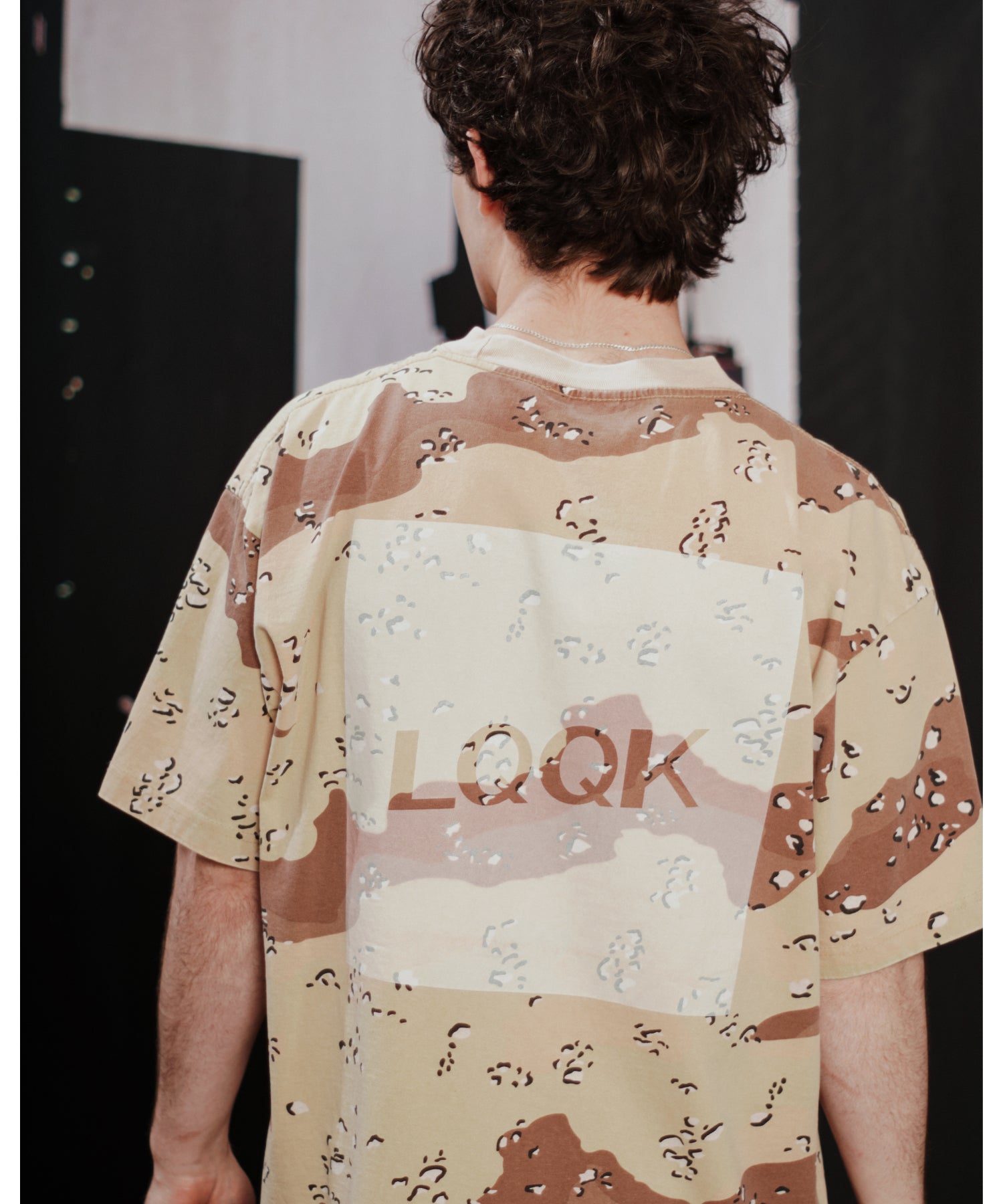 CAMO BOX LOGO TEE