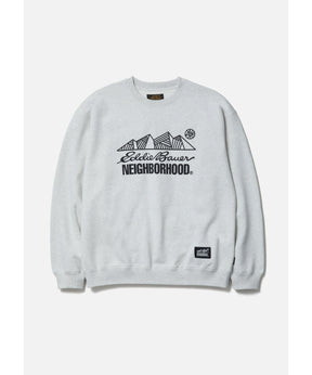 NH X EDDIE BAUER . CLASSIC SWEAT SHIRT LS