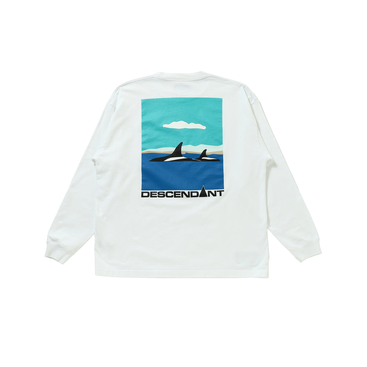 ENVIRONMENT ORGANIC COTTON LS - DESCENDANT (ディセンダント) - tops