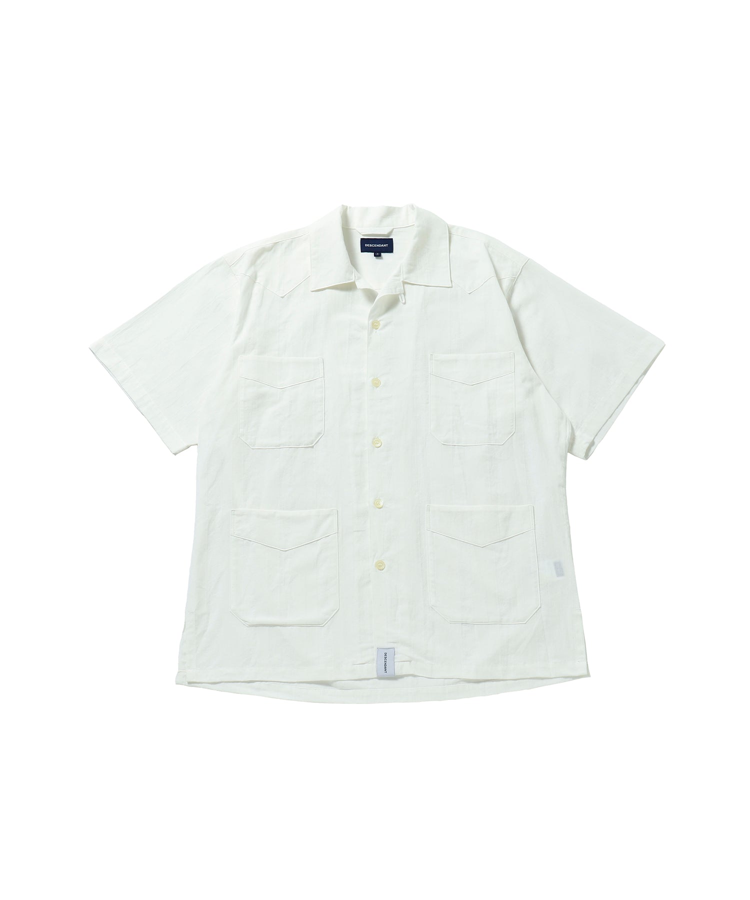 descendant 半袖シャツ DESCENDANT ディセンダント 22SS 221TQDS-SHM04 RAYON S/S SHIRT