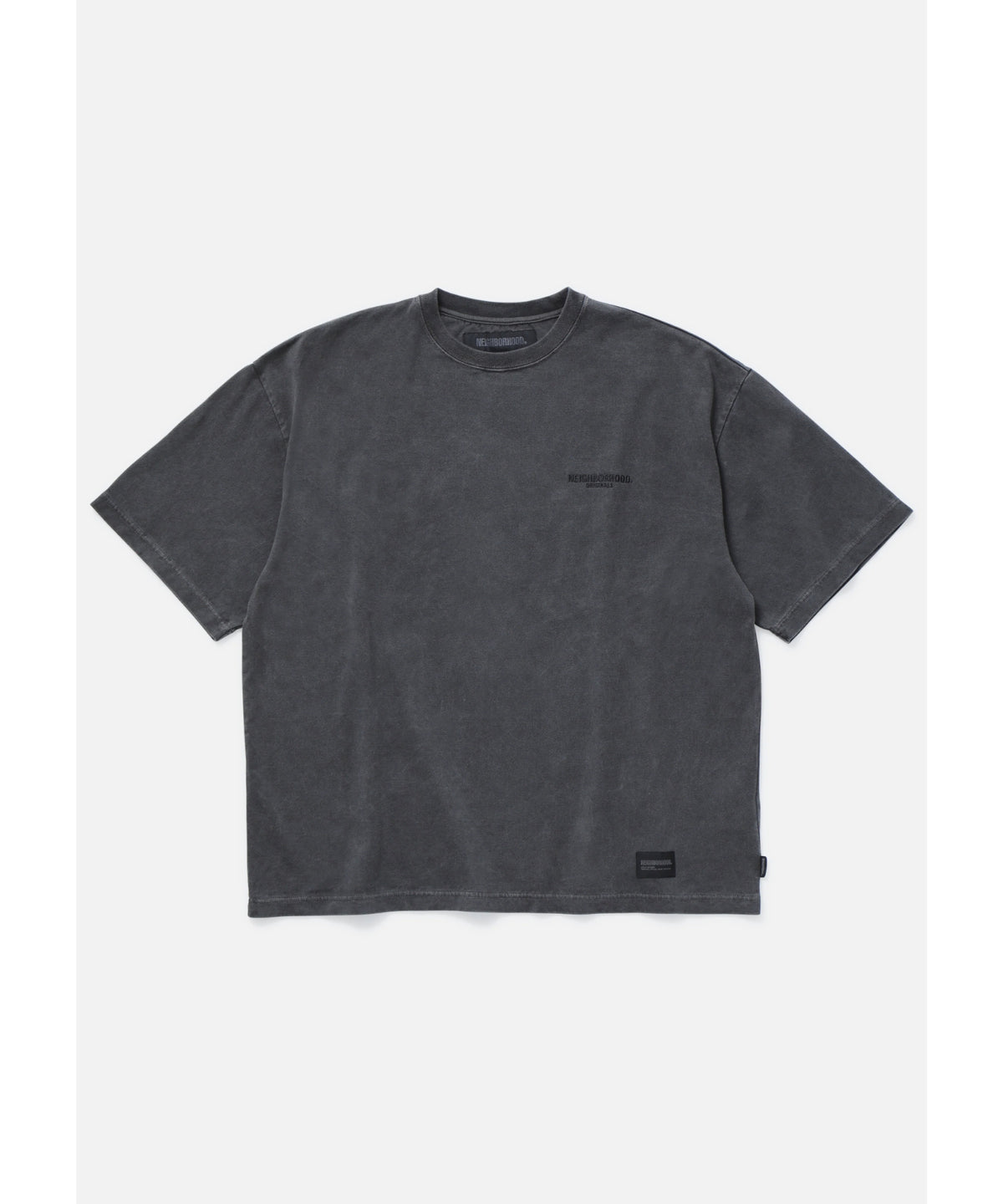 PIGMENT DYED CREWNECK SS