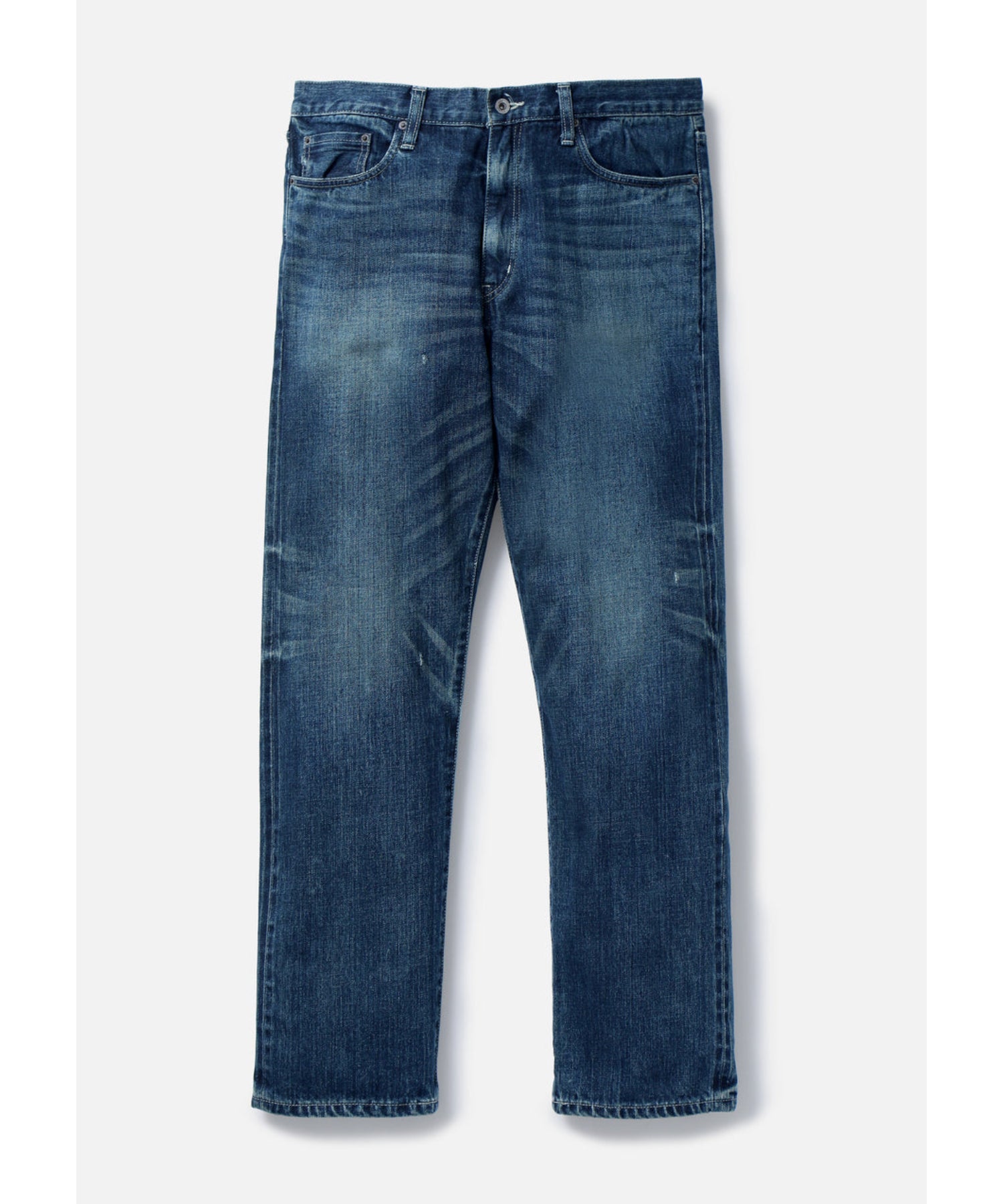 WASHED DENIM DP MID PANTS - NEIGHBORHOOD (ネイバーフッド) - bottom
