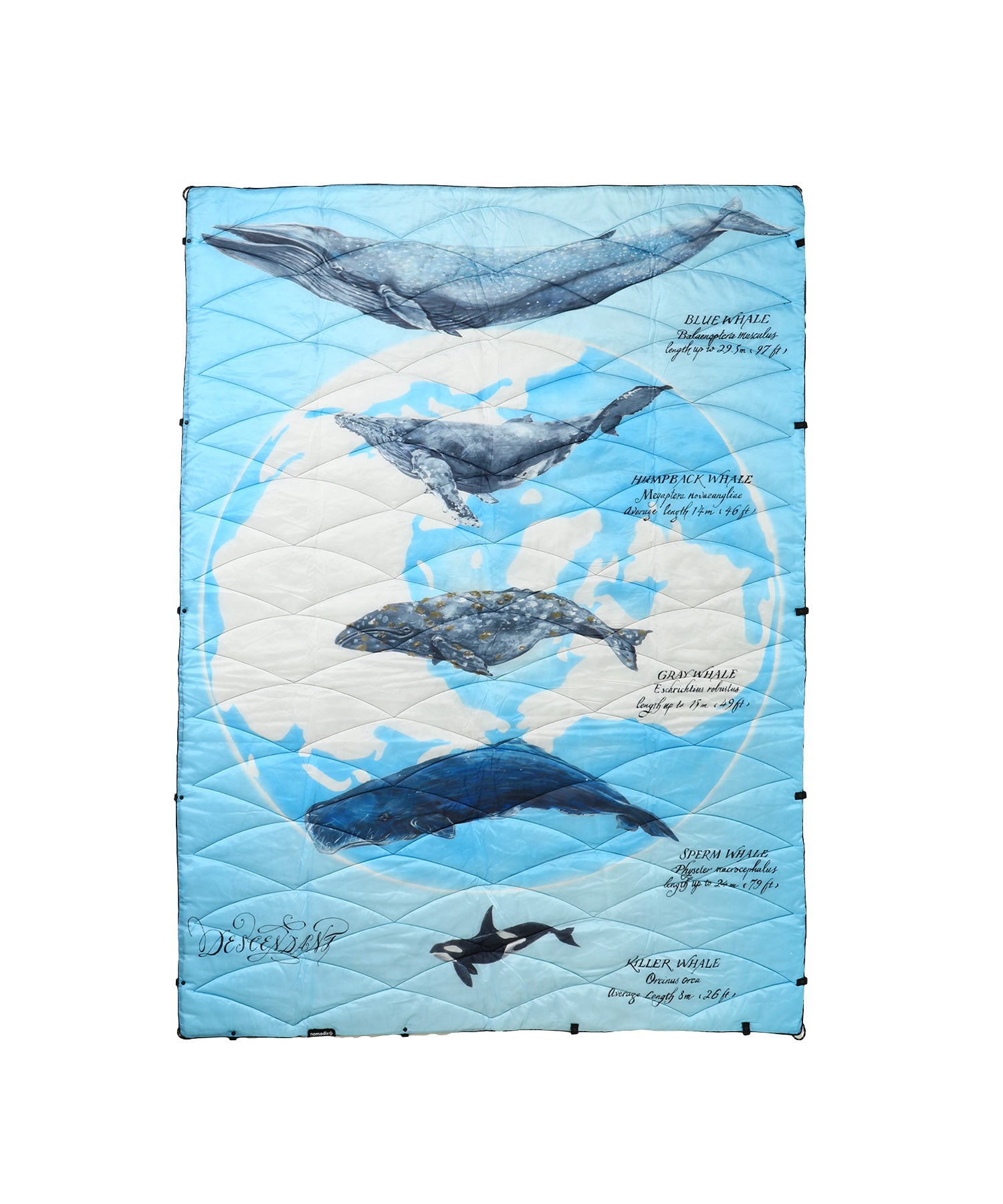 SEAFARERS PUFFER BLANKET nomadix