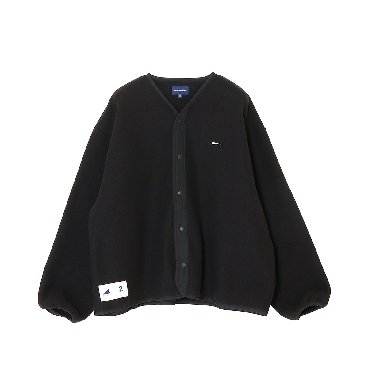 ディセンダント　カーディガン KNOT FLEECE CARDIGAN - DESCENDANT (ディセンダント) - tops