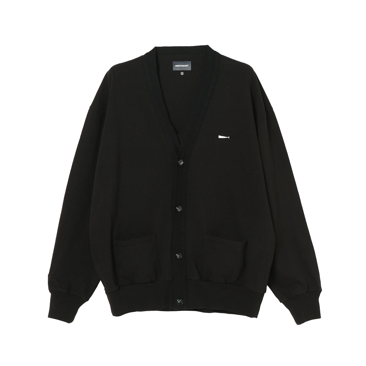 Descendant カーディガン DESCENDANT/NURSE KNIT CARDIGAN (BLUE)