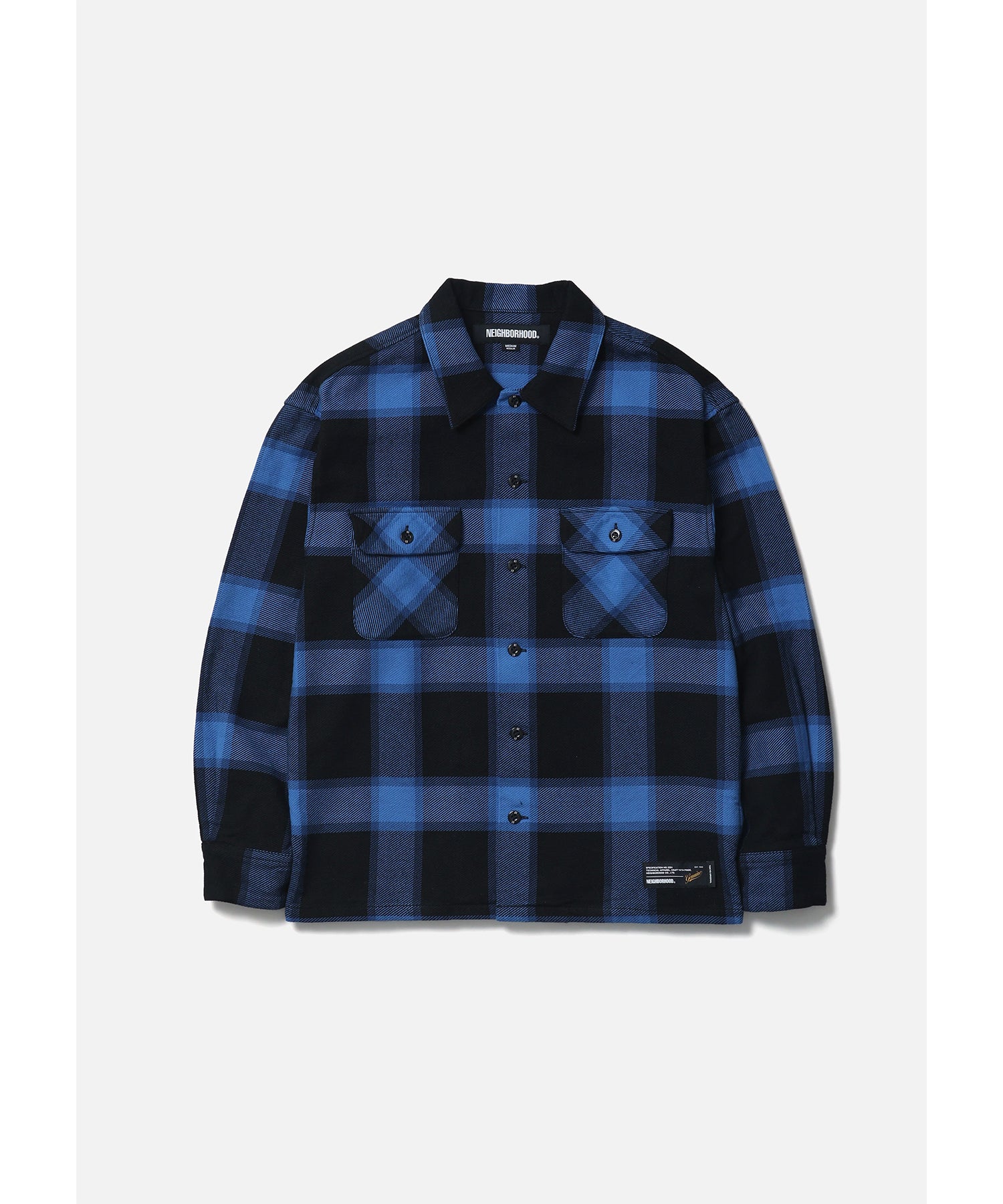 BUFFALO CHECK SHIRT LS