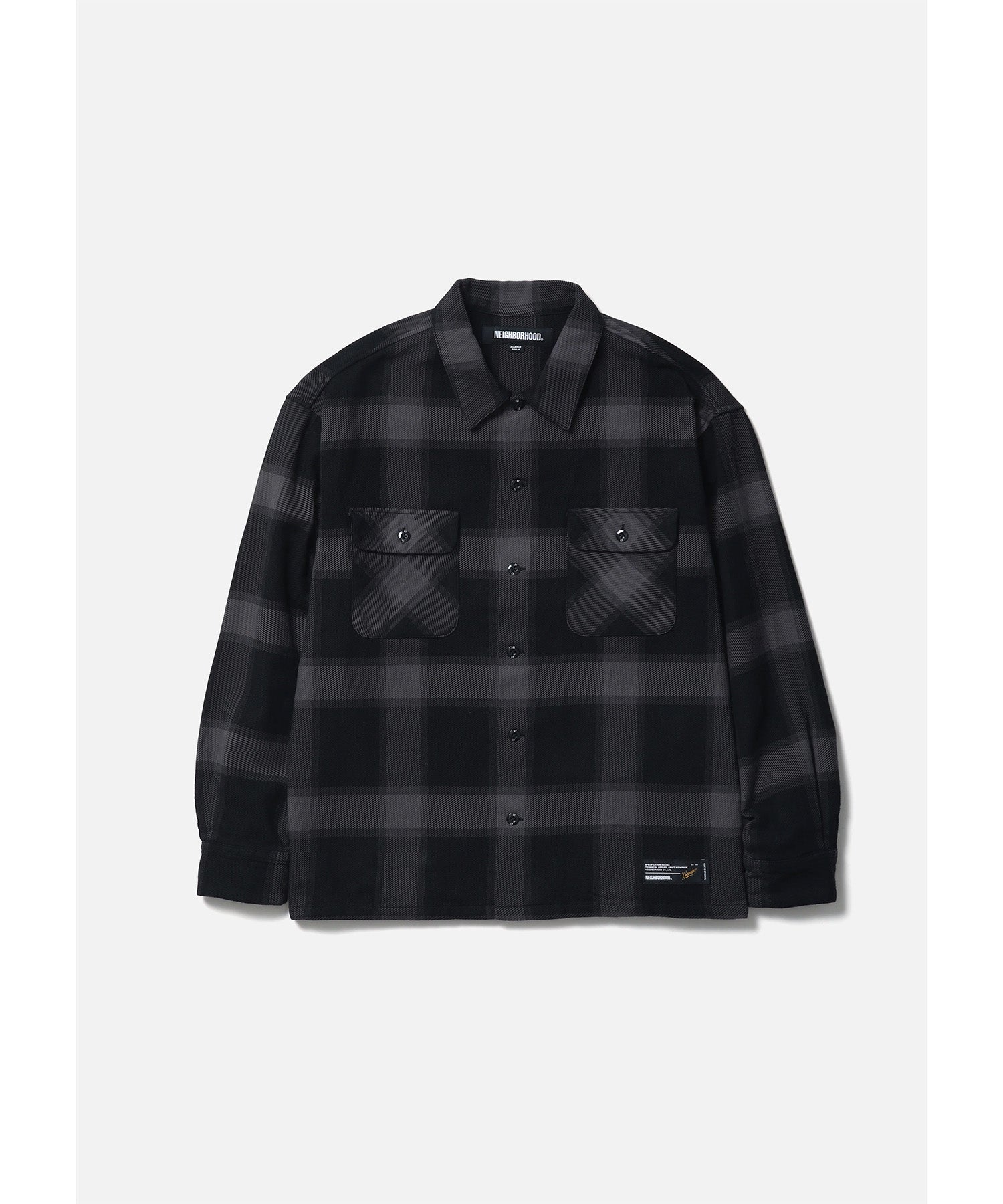 BUFFALO CHECK SHIRT LS