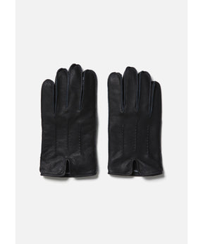 LEATHER EMB GLOVES
