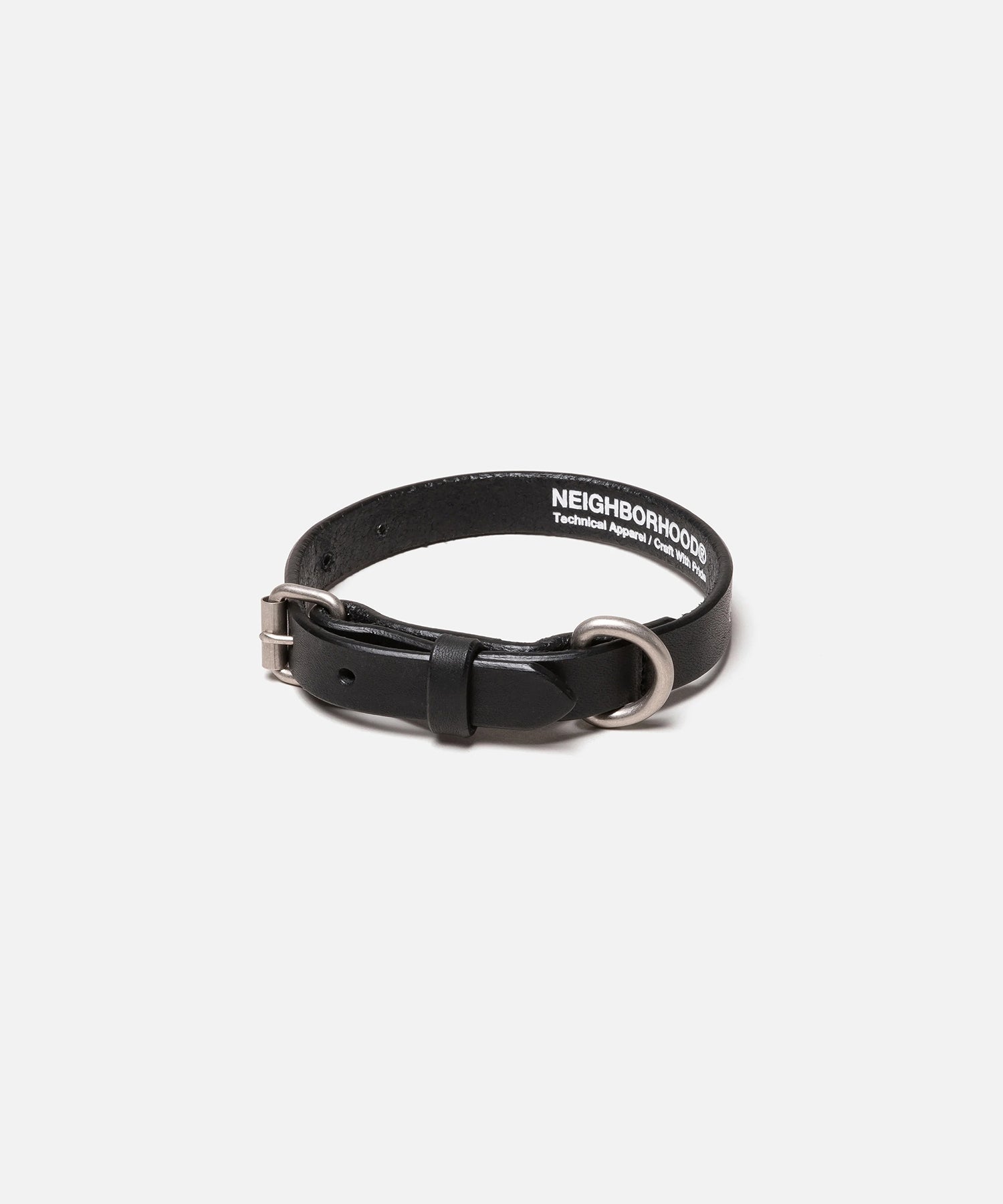 LEATHER DOG COLLAR NARROW - NEIGHBORHOOD (ネイバーフッド) - tops
