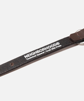 LEATHER DOG COLLAR NARROW