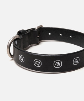 LEATHER DOG COLLAR WIDE