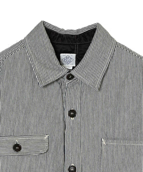 CRA90 HICKORY STRIPE JACKET POST O'ALLS