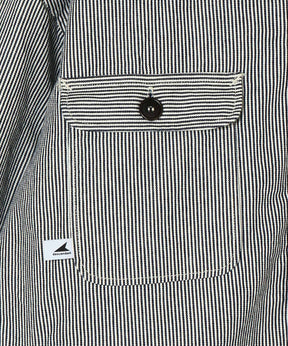 CRA90 HICKORY STRIPE JACKET POST O'ALLS