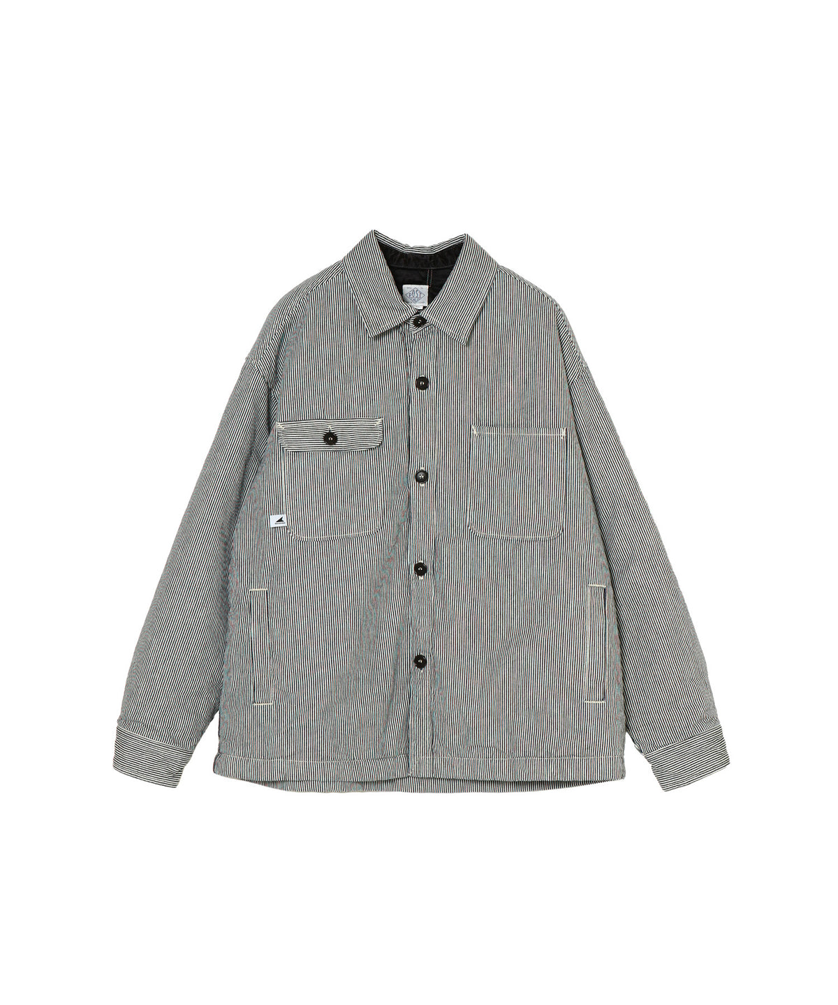 CRA90 HICKORY STRIPE JACKET POST O'ALLS