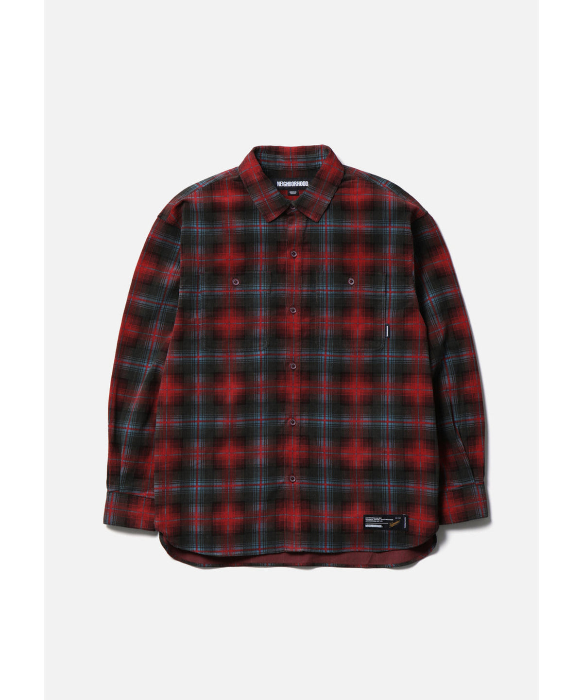 CORDUROY CHECK SHIRT LS