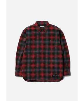 CORDUROY CHECK SHIRT LS