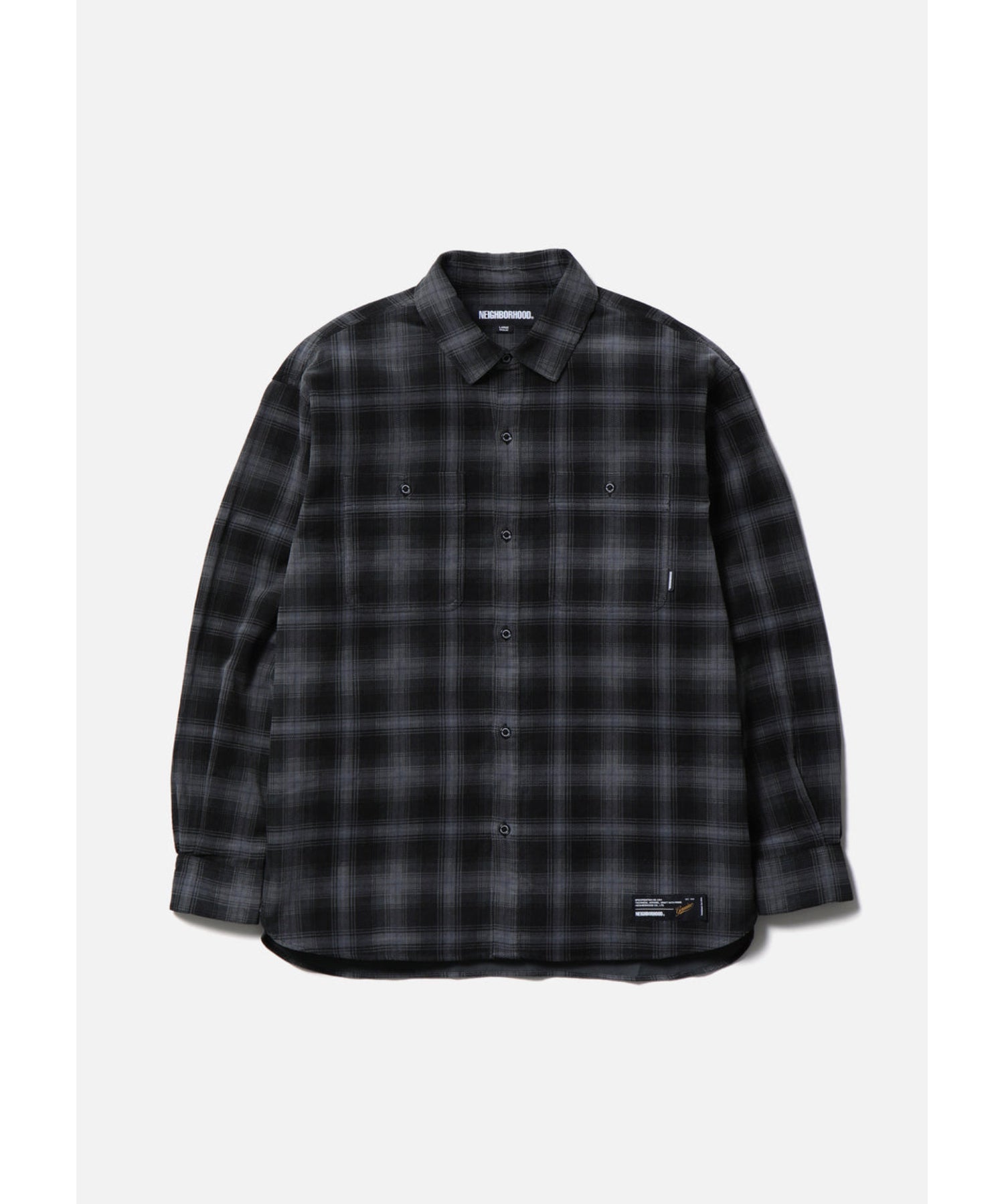 CORDUROY CHECK SHIRT LS