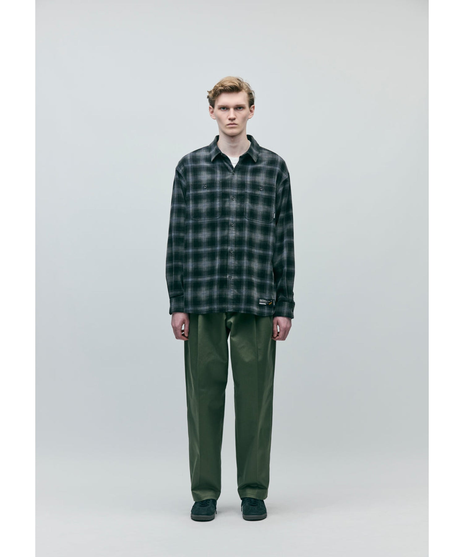 CORDUROY CHECK SHIRT LS