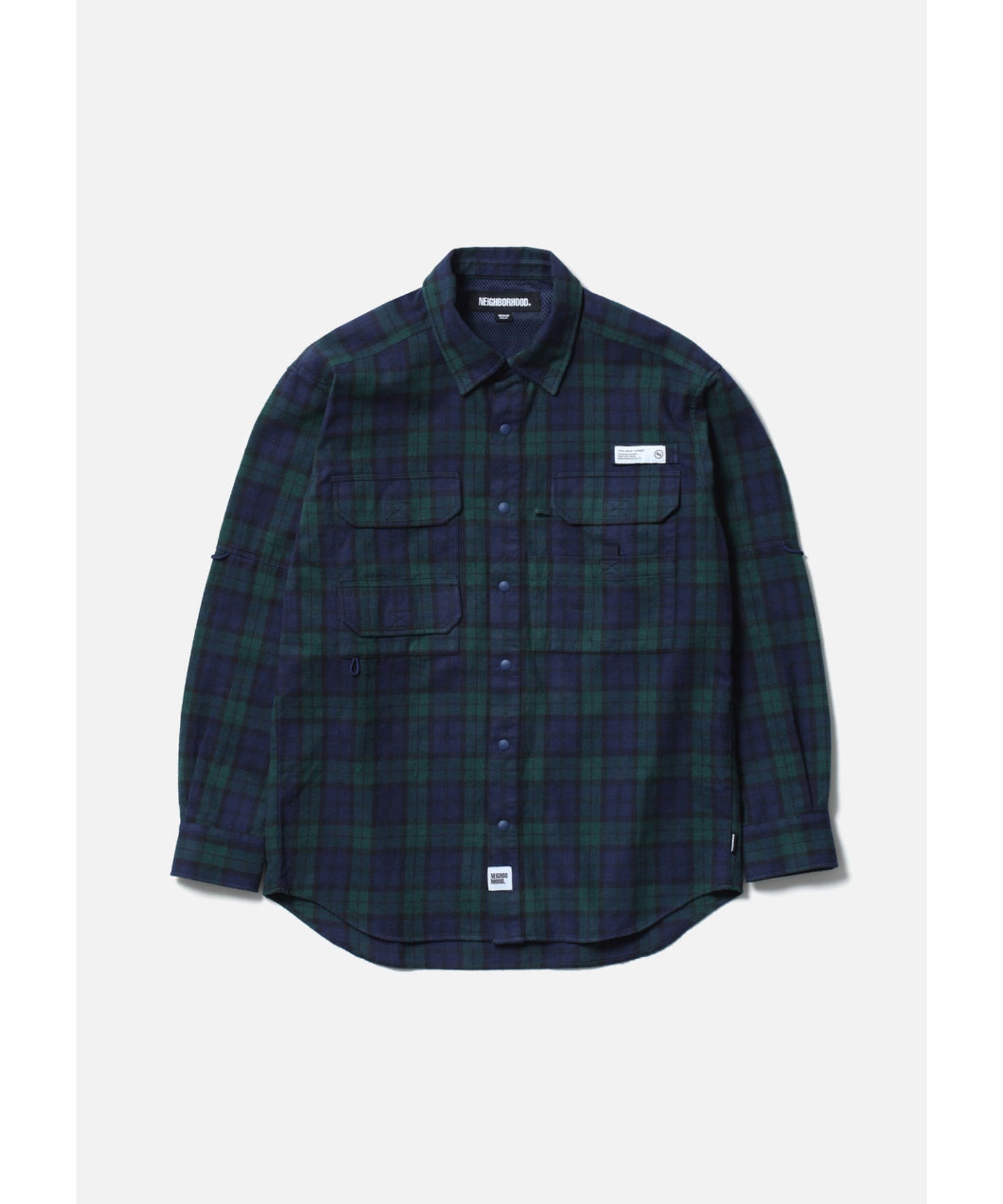 TARTAN CHECK FISHING SHIRT LS