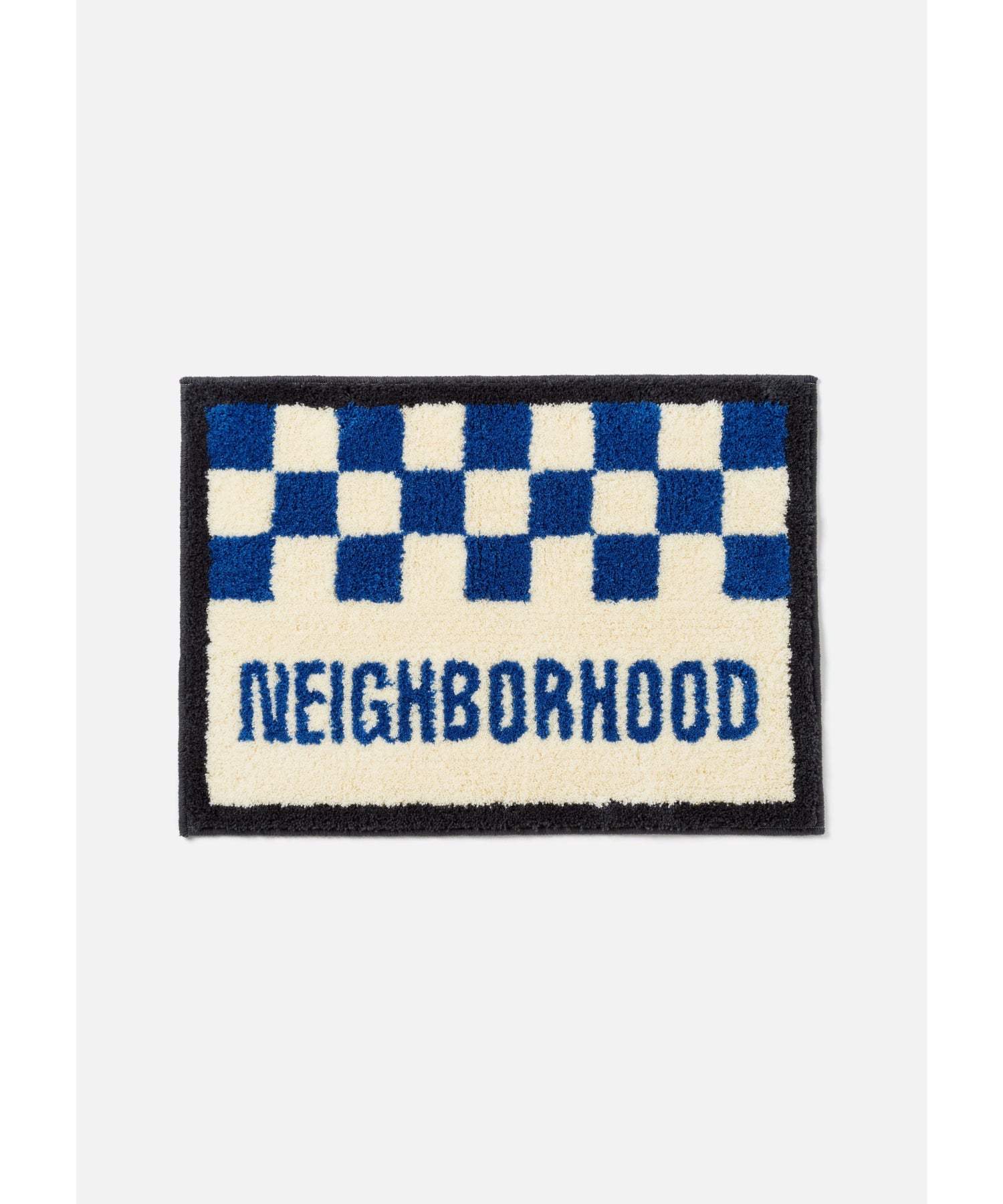 NH X GALLERY 1950 . CHECKER RUG MAT - NEIGHBORHOOD