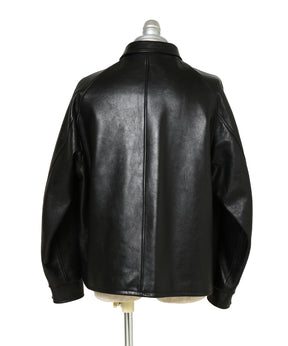 Leather Coach Jacket