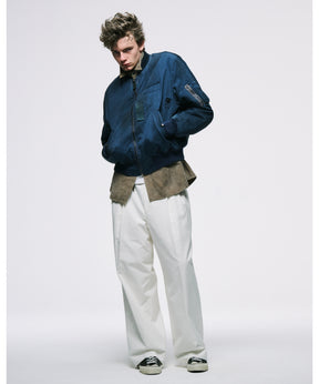 VINTAGE SILK FLIGHT JACKET