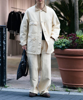Vintage Silk Hemp Coverall Jacket