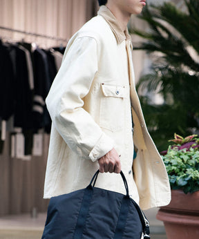 Vintage Silk Hemp Coverall Jacket