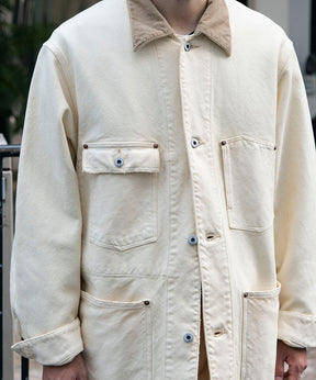 Vintage Silk Hemp Coverall Jacket
