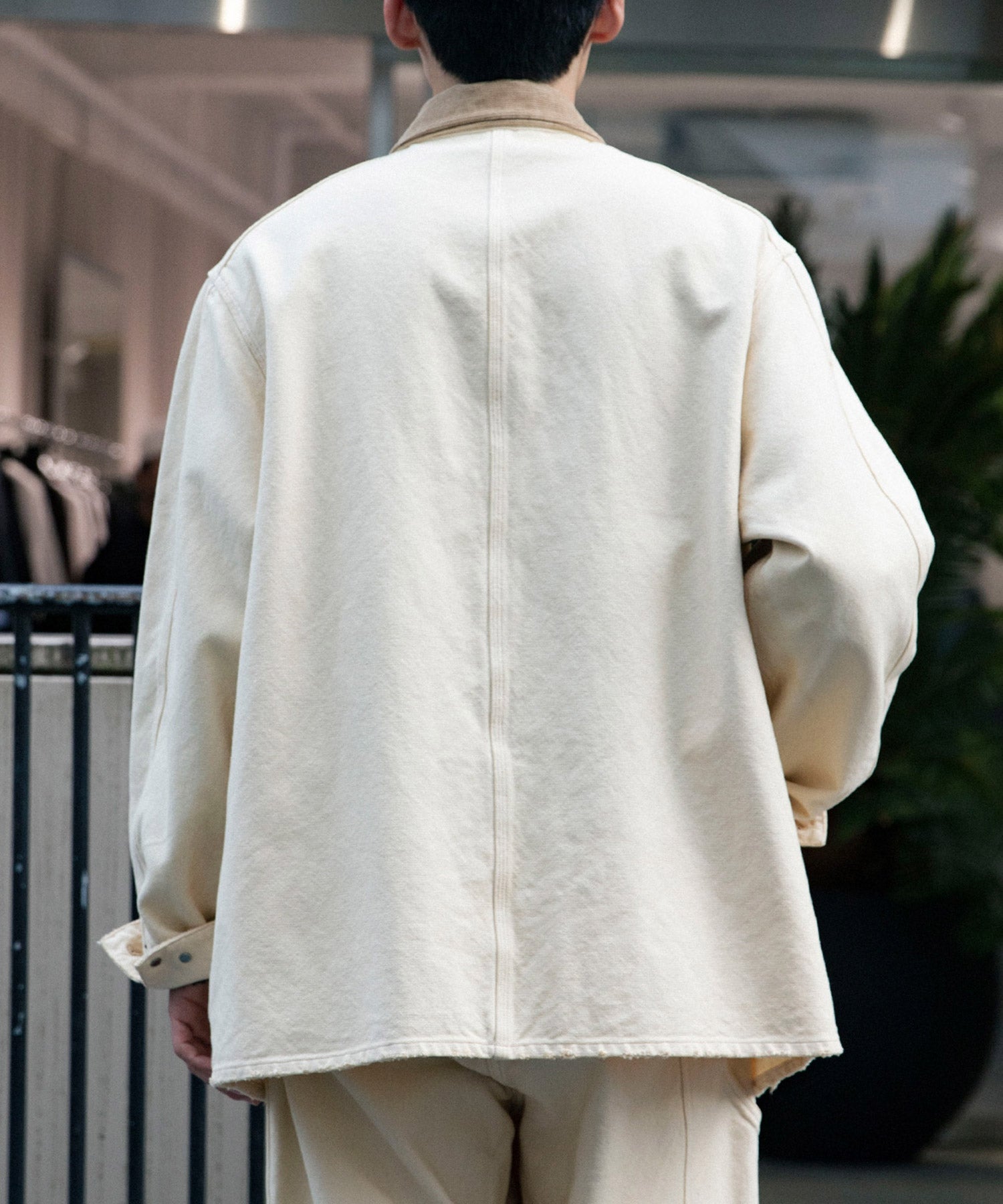 Vintage Silk Hemp Coverall Jacket