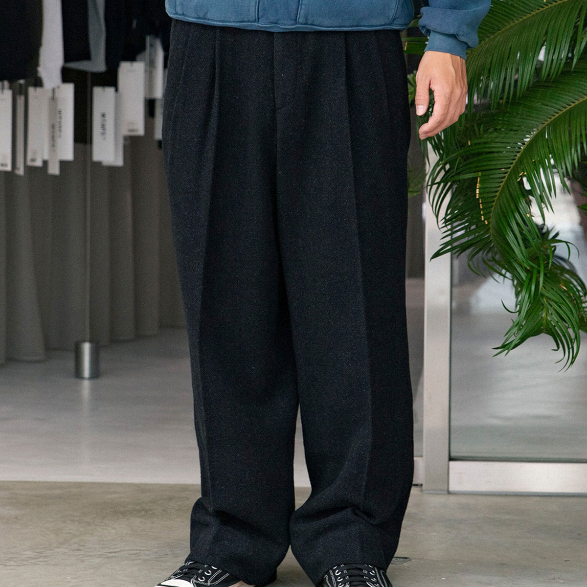 定価：209,000円 A.presse cashmere trousers 25AAP-04-02-