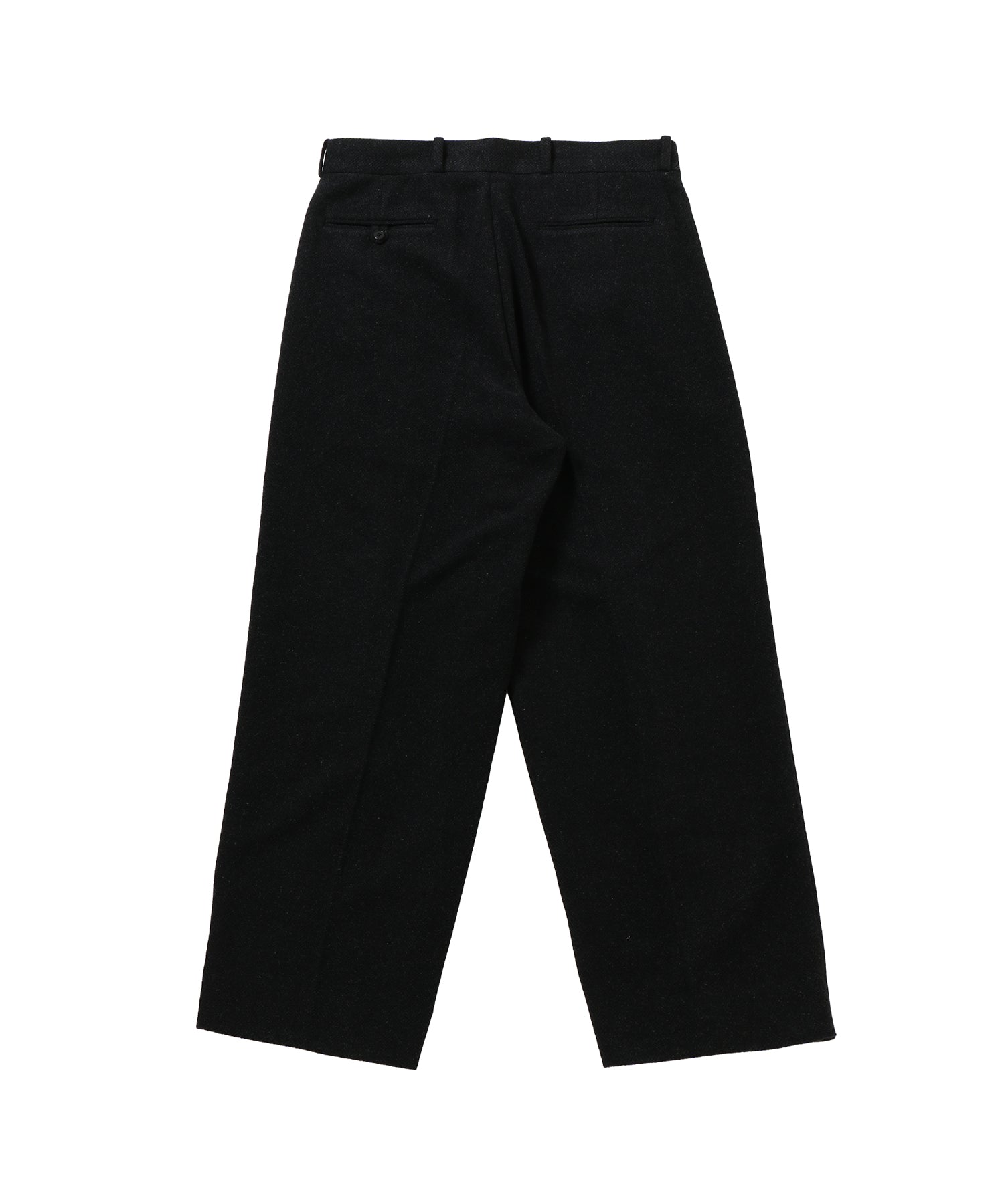 Silk Cashmere Tweed Wide Trousers