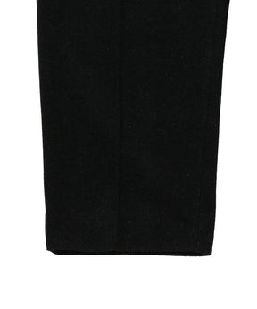 Silk Cashmere Tweed Wide Trousers