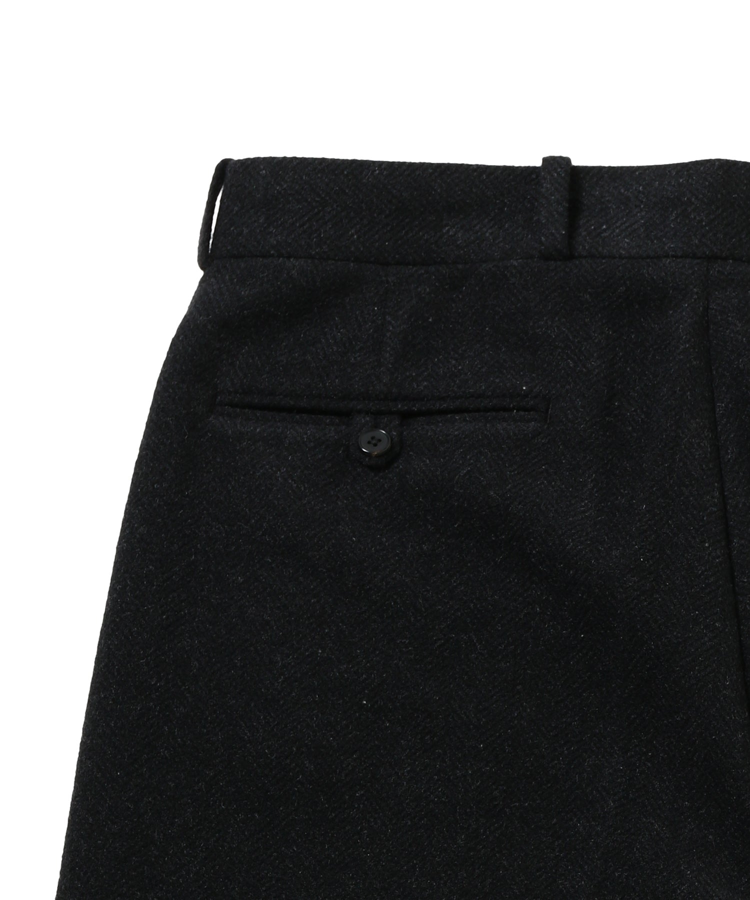 Silk Cashmere Tweed Wide Trousers