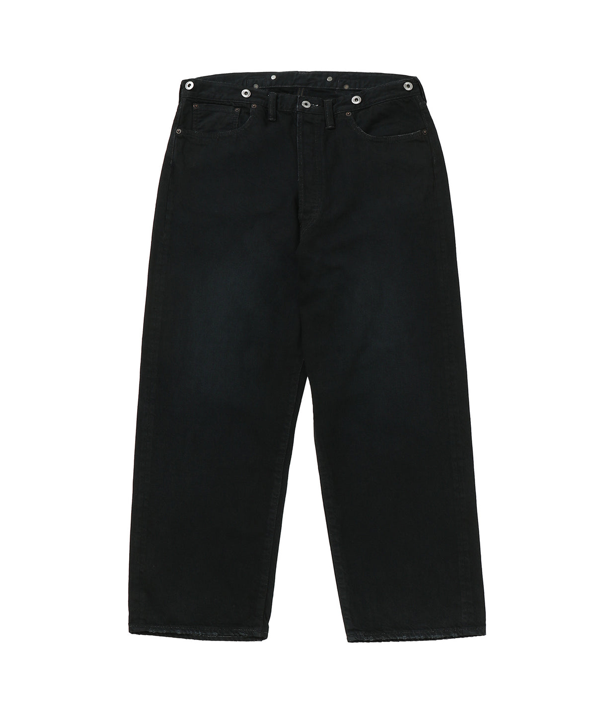 No.22 Washed Wide Denim Pants