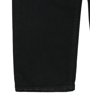 No.22 Washed Wide Denim Pants