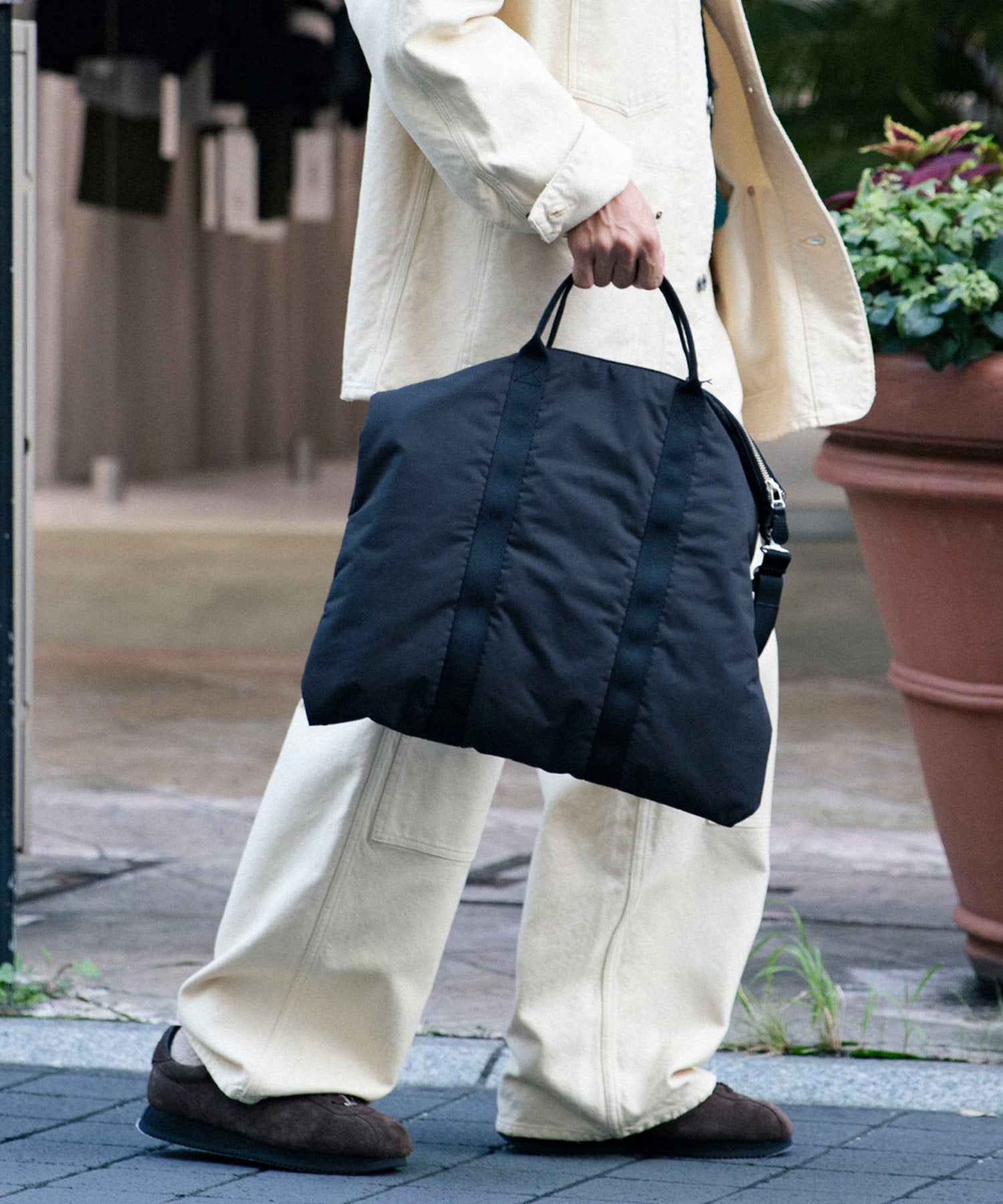 Vintage Silk Hemp Double Knee Pants