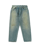No.37 Washed Wide Denim Pants