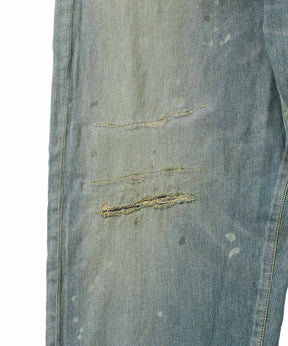 No.37 Washed Wide Denim Pants