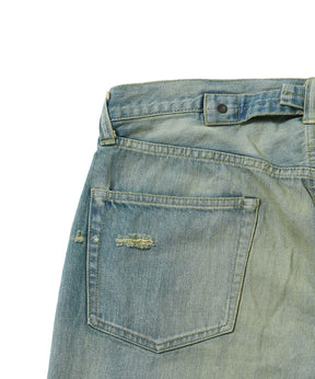 No.37 Washed Wide Denim Pants