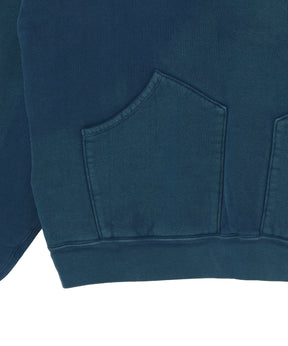 Vintage Attached Hood Sweat Parka