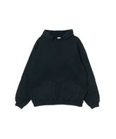 Vintage Attached Hood Sweat Parka