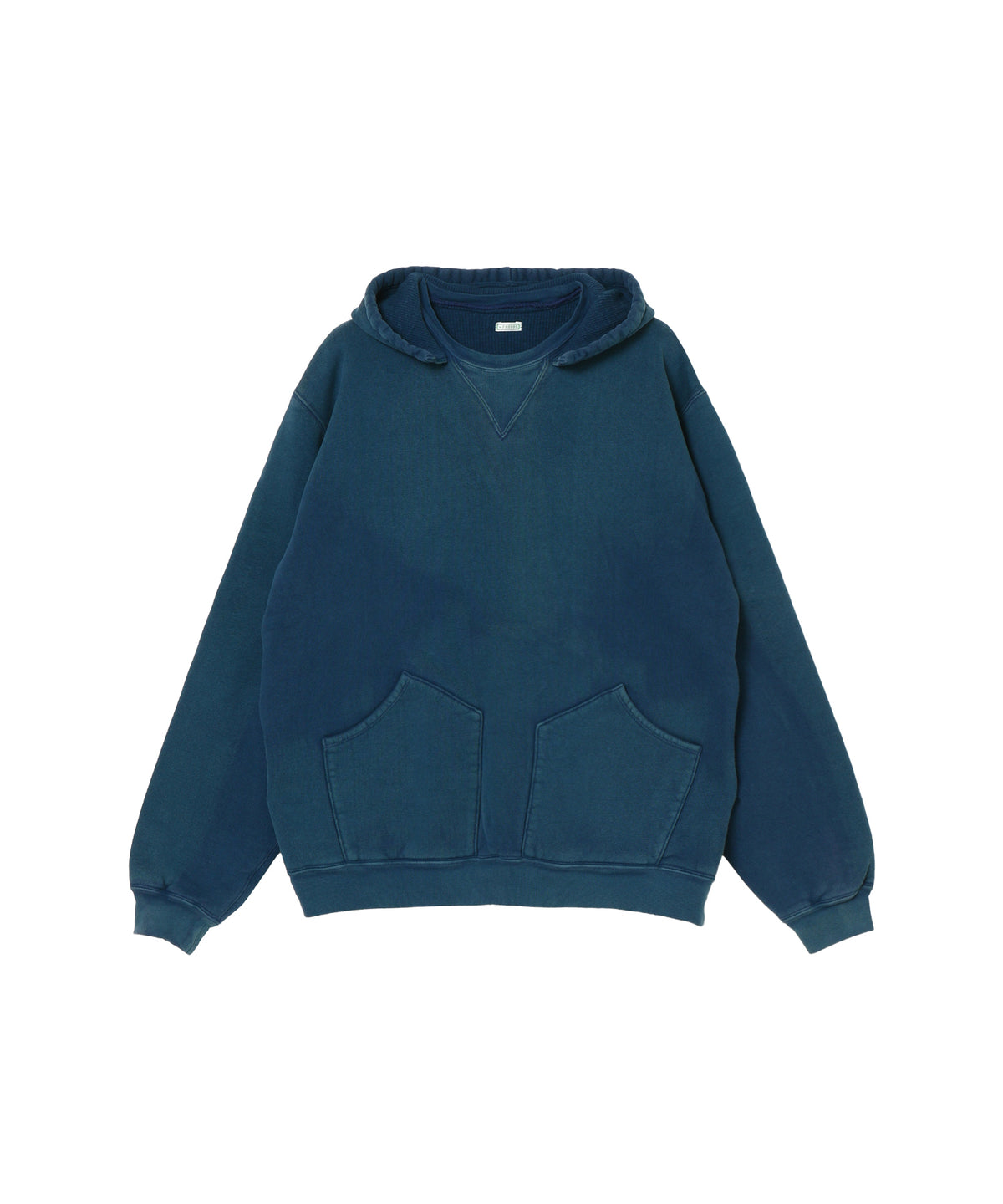 Vintage Attached Hood Sweat Parka