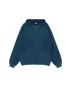 Vintage Attached Hood Sweat Parka