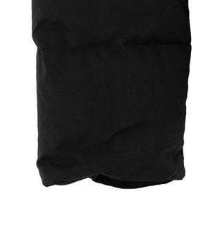 SUEDE COLLAR DOWN JACKET